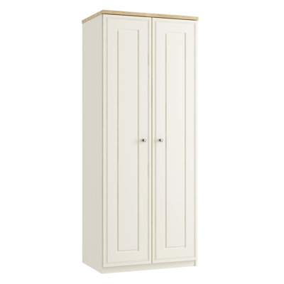 Verwood 2 Door Manufactured Wood Wardrobe