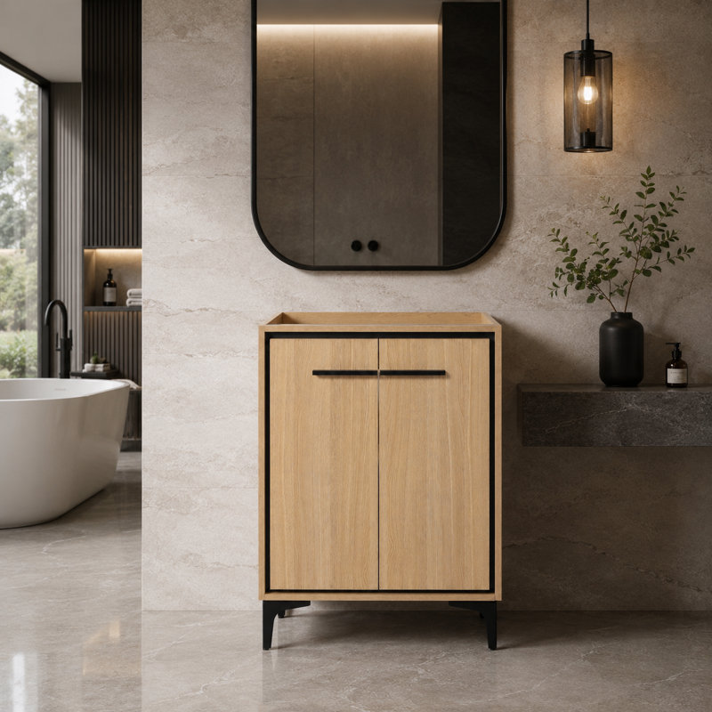 17.92'' Single Bathroom Vanity Base Only