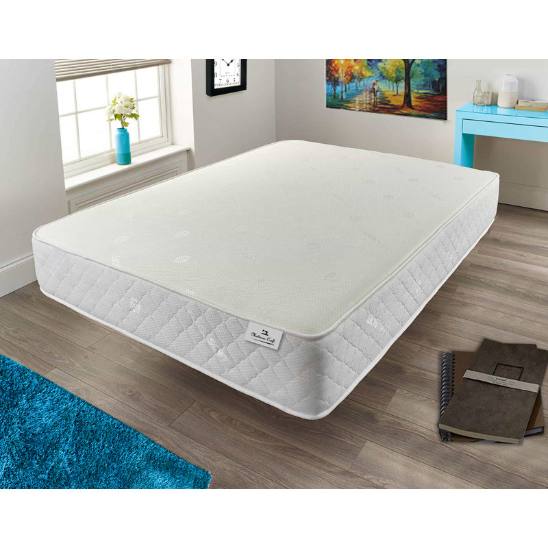 Mattress Craft 20cm Medium Firmness Memory Foam Open Coil Mattress, Kingsize (5')