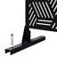 Écran d'intimité en métal l 76 po H48 po - autoportant pour terrasse, patio, balcon. S'améliore dans n'importe quel environnement. , Rouille - Pour balcon, patio. Élégant, rouille, à l'extérieur-121640215