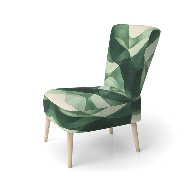 Upholstered Accent Chair, Side Chair Armless