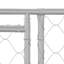 Cage pour chien vidaXL argenté 314,96 x 78,74 x 78,74 po-118101808