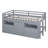 Jangro Kids Twin Loft Bed with Drawers-1548598454