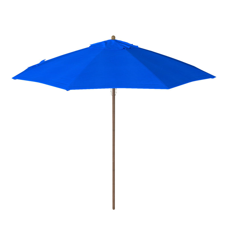 Parasol Sanna Market Sunbrella, Toile Sunbrella® bleu pacifique
