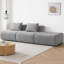 Canapé modulaire surdimensionné à 3 places Boneless-2131353541