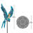 Thumbelina Garden Statue with Stake