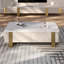 Picture colour Solid + Manufactured Wood Rectangular Coffee Table-1179875505-1179875504