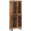  Highboard 2 Pcs Artisan Oak Engineered Wood And Glass-1744581444