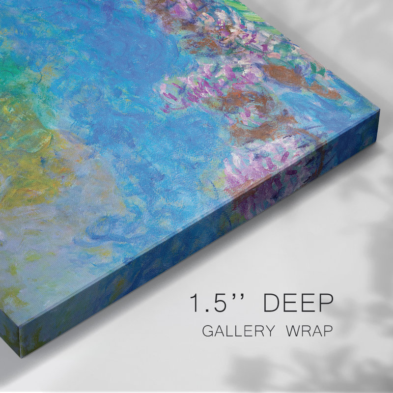 Wisteria-Gallery Wrapped Canvas, 8" H x 12" W