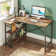 Walbrook Reversible L Shaped Computer Desks, Work Desk with Adjustable Shelves