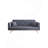 71-inch convertible love seat sofa, American vintage grey velvet material, suitable for small living room, bedroom, office-1719282379-1736278763