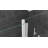 59-60" W X 75" H Pivot Swing Glass Shower Door,frameless Pivot Hinge Shower Door With 5/16"(8mm)clear Sgcc Tempered Glass With Nano Coating,reversible, Polished Chrome Finish-123538765