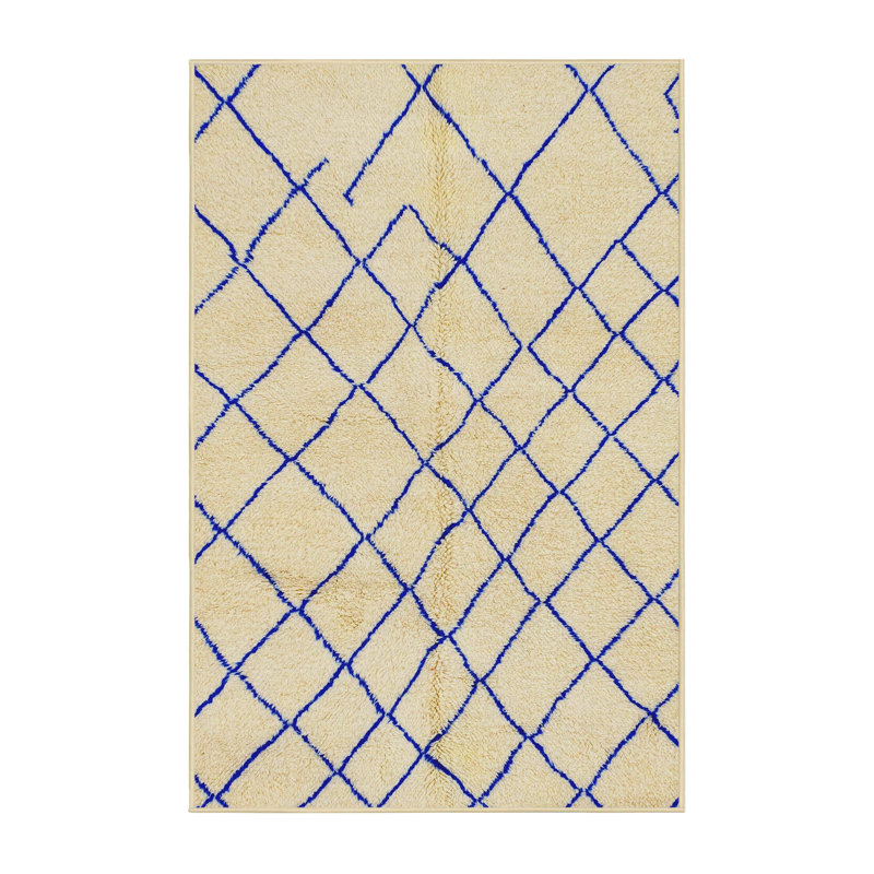 Abstract Indoor Rug, Rectangle 7' x 9'