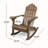 Outdoor Wood Rocking Chair