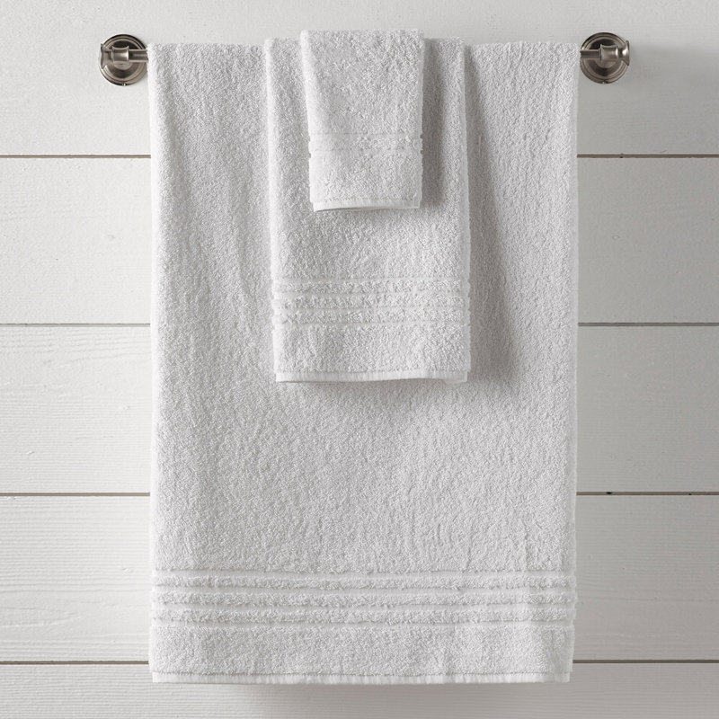Wardour 100% Cotton Midweight Jacquard Mulit-Size Set, White