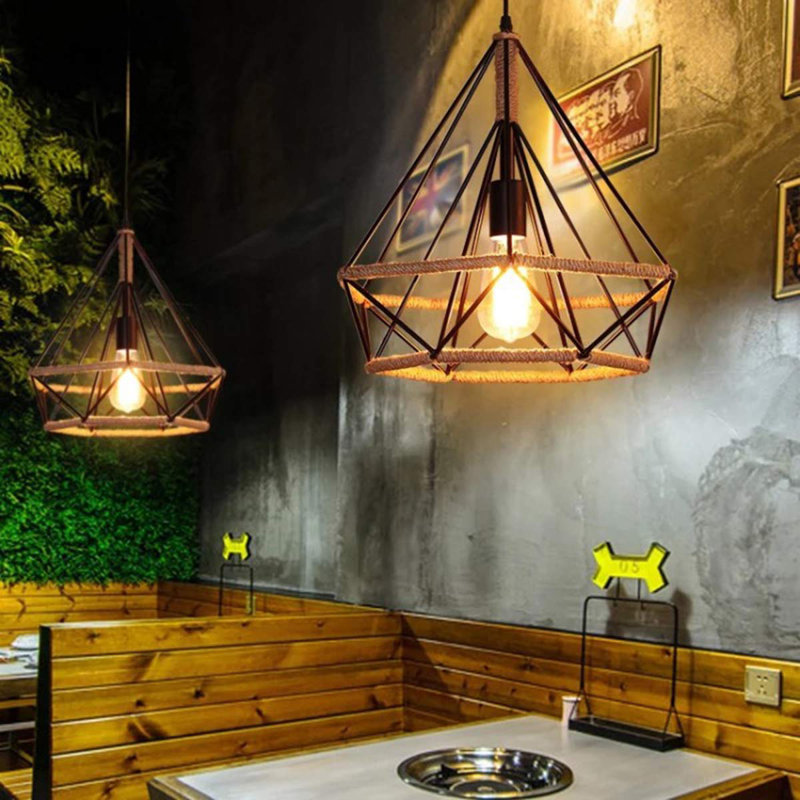 1 - Light Black Single Pendant