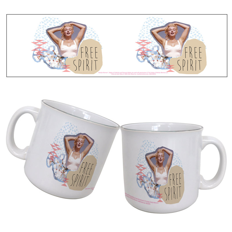 Marilyn Monroe - Free Spirit 20 oz Tasse de camping