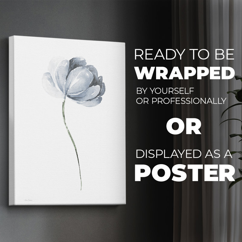 Tulipe I - Impression sur toile seulement - NON-CADRE, H 18 po x l 12 po