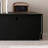 Modern Black 78.74" Width Solid Wood TV Stand