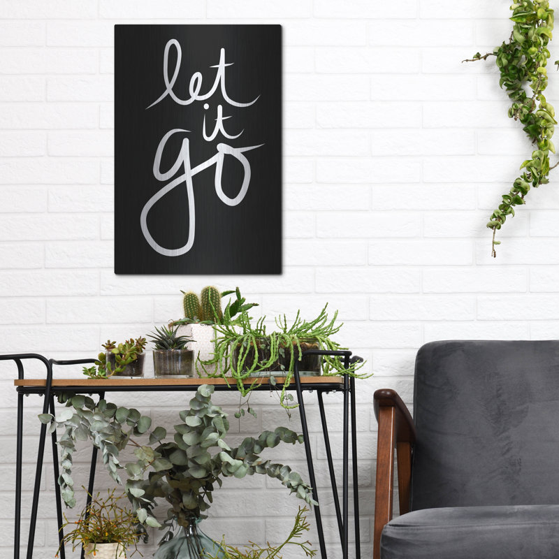 «Let It Go» par Linda Woods, H 16 po x l 12 po