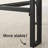 Modern Bouclé Upholstered Counter Height Bar Stools With Arms, Black Metal Frame Kitchen Island Chairs