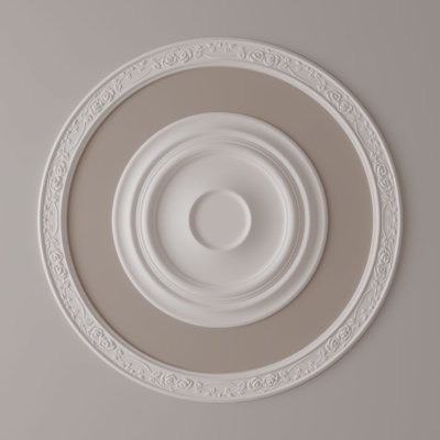 Ensemble d'anneaux de plafond à fleur 41 po x P 34 1/4 po x P 3 3/8 po x P 3/4 po