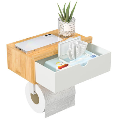 Wall Mounted Toilet Paper Holder