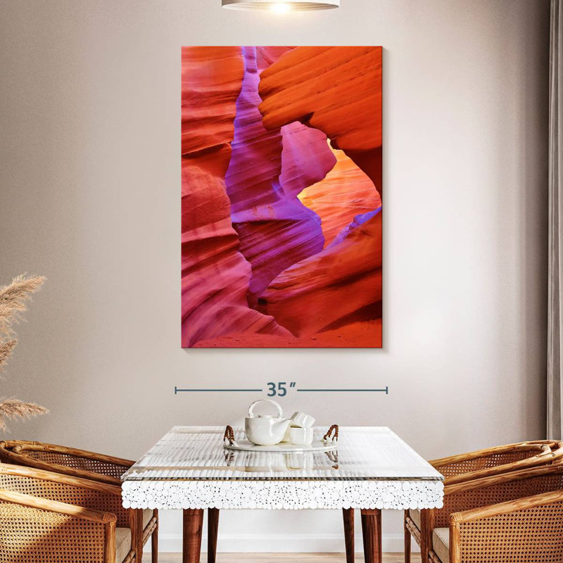 Abat-jour Alvord Arizona Antelope Canyon, H 51 po x l 34 po