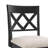 Modern Farmhouse Cross Back Upholstered Solid Wood Bar Stool-904520855-904520854
