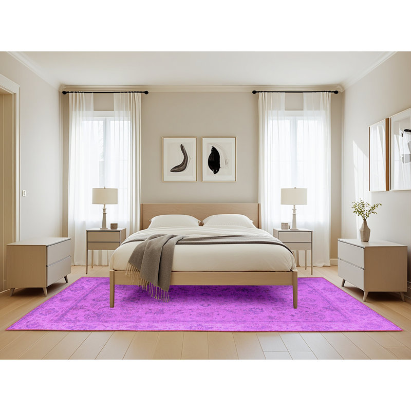 Leyes Oriental Indoor Rug, Rectangle 5' x 8'