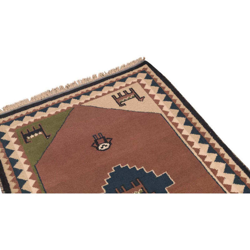 Hand Knotted Southwestern Area Rug