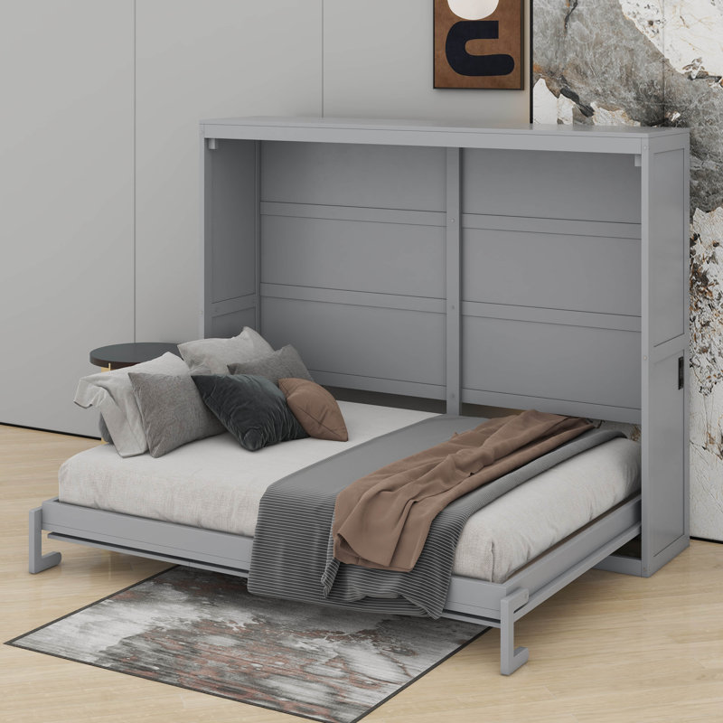 Lit escamotable escamotable Murphy, Gris