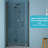 36w X 72h Fold Shower Door With Tempered Glass, Matte Black - Bi Design, 1/4 Inch Thick Clear Water Screen , High Grade Stainless Steel Components, Reversible Installation, 180° Overlapping Rotate