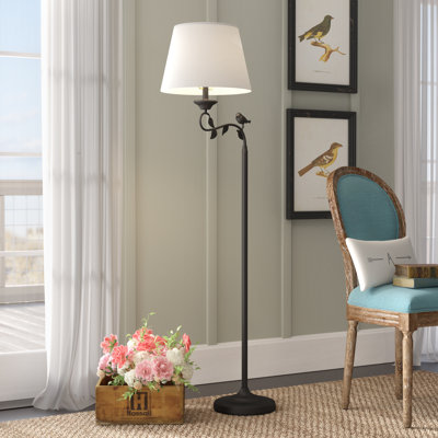 Lampe sur pied Birdsong - Bronze huilé