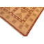 Tapis brun en laine noué à la main à motif géométrique 7 pi 10 po x 9 pi 6 po Baccio