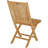 Coster Folding Teak Patio Dining Chair