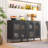 2 Door Accent Cabinet,metal Storage Cabinet With Adjustable Shelf,buffet Sideboard For Bed Room,living Room,entryway,hallway,home,hotel,office,garage,kitchen,1 Removable Shelf.-2012171009