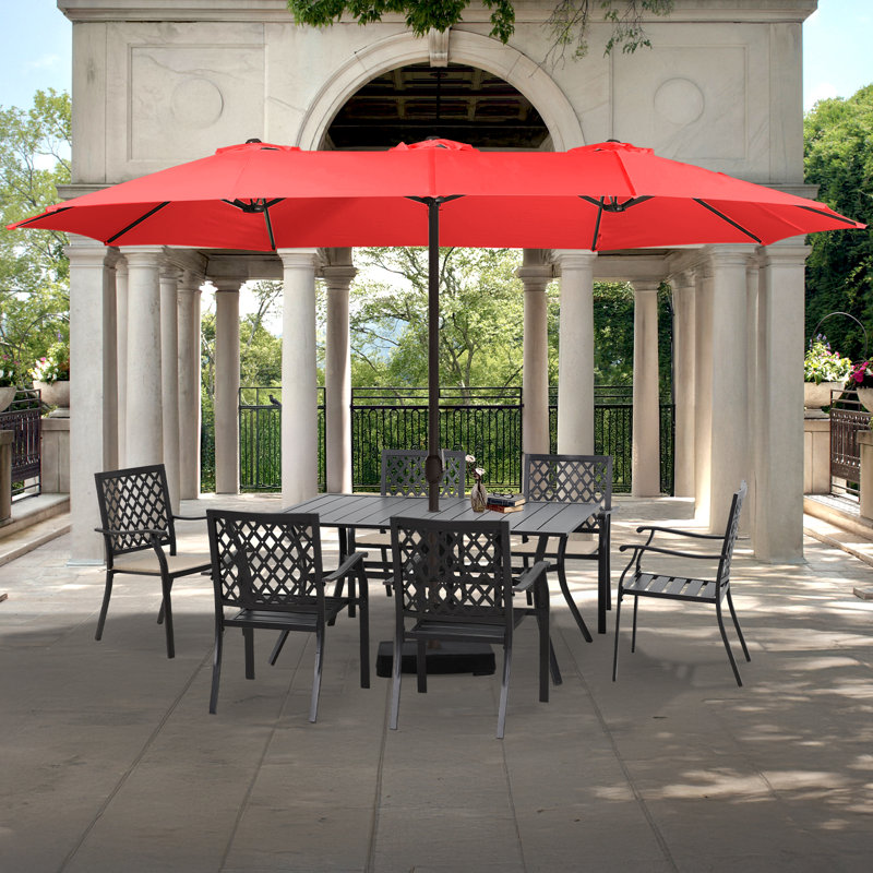 457.2cm Parasol, Red