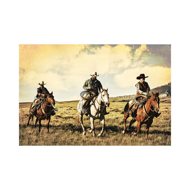 A Race For Home by Rhonda Thompson - Wrapped Canvas Print, 45.72cm H x 66.04cm W x 1.905cm D