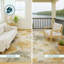 Tapis Chantille ACN3014 à motif floral, lavable à la machine, pour intérieur et extérieur-133938763-133938772