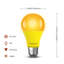 Ampoules MFXFM Sleep Light (lot de 2) à intensité variable A19 9W 1800K lumière chaude