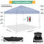 3x3m Waterproof Stable Winterproof Folding Canopy-106228488