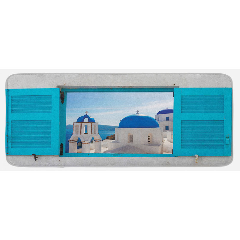 Tapis de cuisine paysage