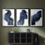 Passing Waves I  -Custom Framed  Premium Print W Matt - 3 Pieces-544636663-544636649