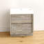 Walker 750 mm Freestanding Single Vanity with Integrated Resin Basin-28108068