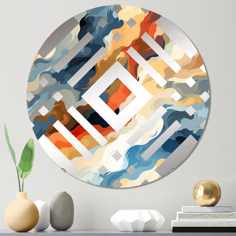 Miroir décoratif Ethereal Whispers, 31,4 po x 31,4 po