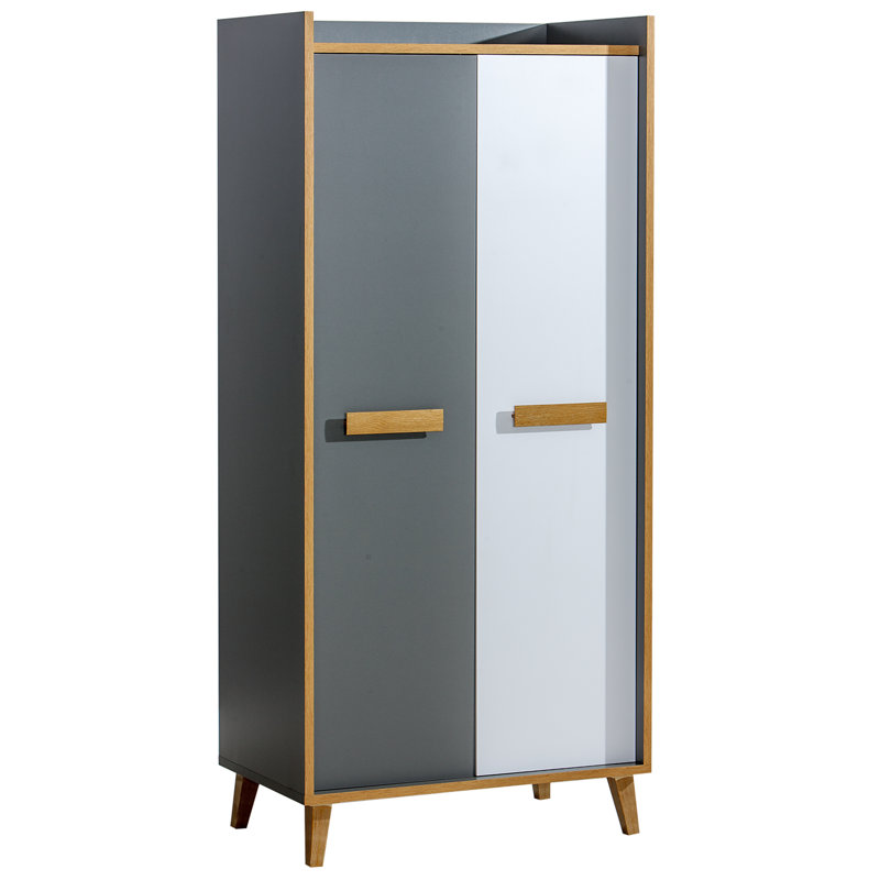 Wachapreague 2 Door Manufactured Wood Wardrobe