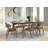 Brighouse Rectangular Dining Table Dark Walnut
