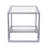 Athena Glass Top End Table-213063353
