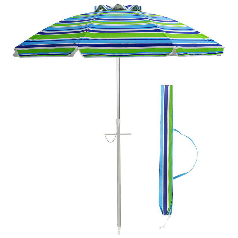 Bodkin 98cm Beach Parasol, Blue